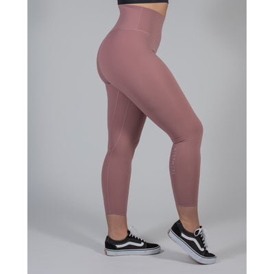 Luxe Seamed Legging – Pharlap Pink - Aestheti Athletics