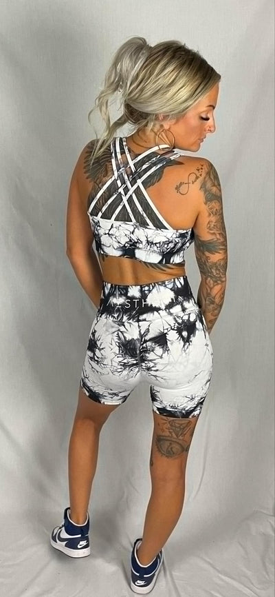 tie dye woman short - Aestheti Athletics