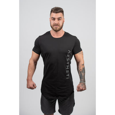 Recruit Men T-Shirt – Black - Aestheti Athletics