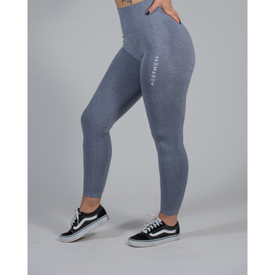 Neptune Seamless Leggings – Grey - Aestheti Athletics