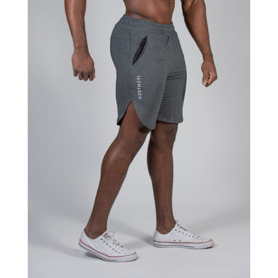 Recruit Men Shorts – Grey - Aestheti Athletics